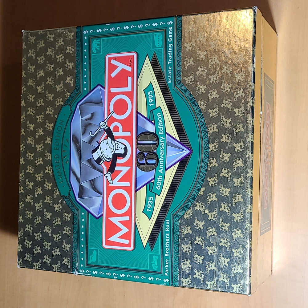 Monopoly RARE Collectors Edition Anniversary 1995
